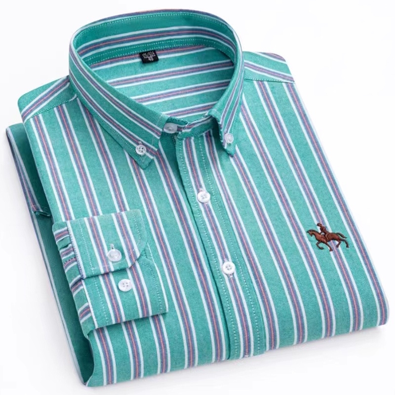 Oxford Cotton Casual Shirt Business - Nieuwe 100% Katoen Oxford Shirt Voor
