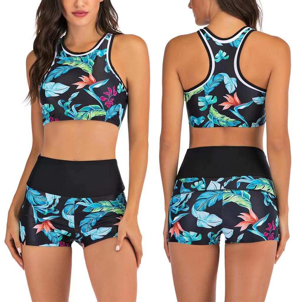 Shorts - Y2K bikini vrouw tankini met shorts