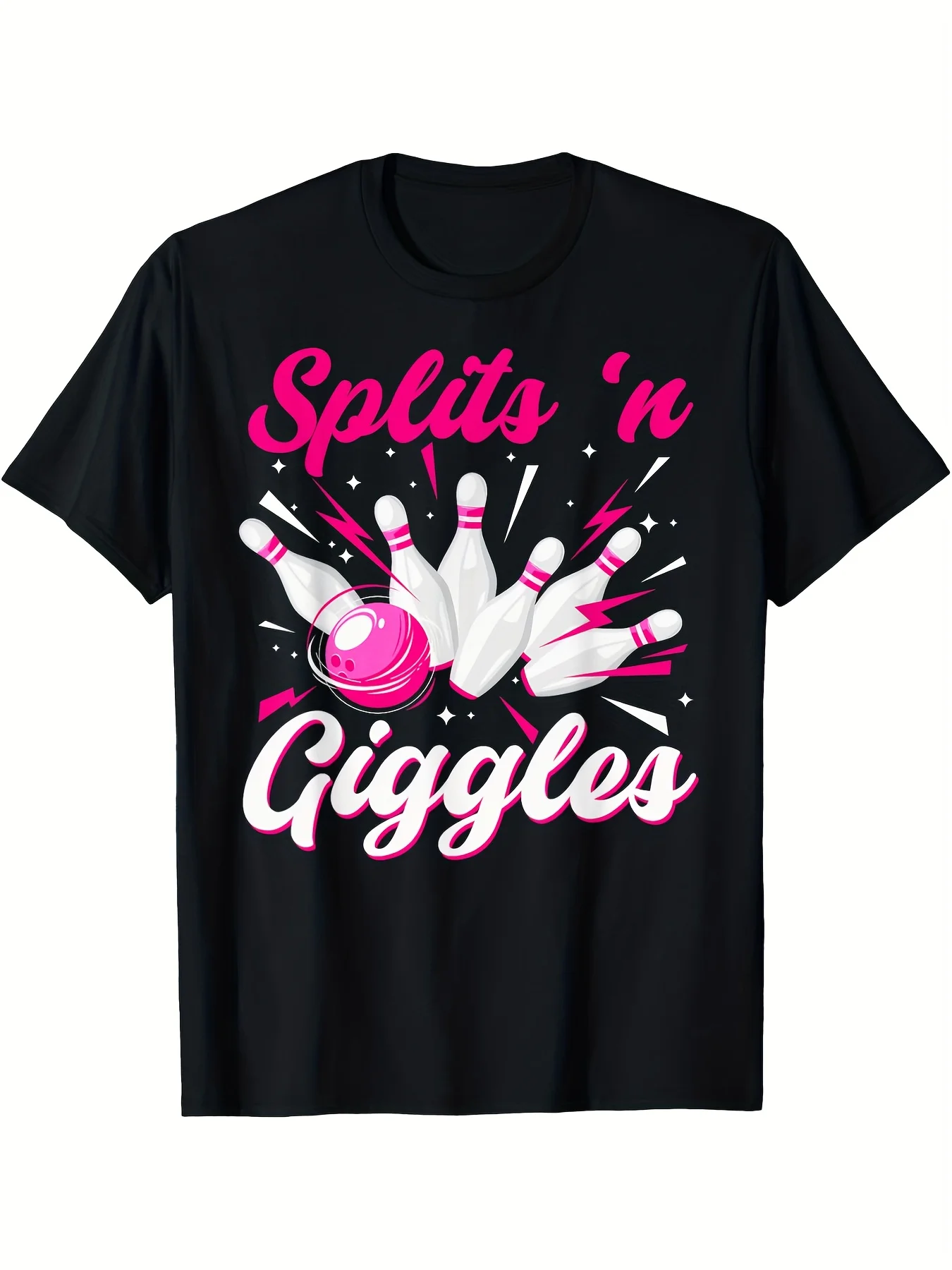 Short Sleeve Bowling Shirt Retro - Grappig T-shirt met bowlingthema voor volwassenen