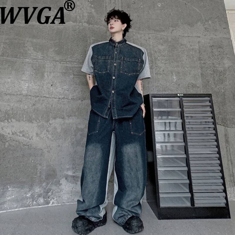 Jeans - WVGA 2026 Zomer Nieuwe Heren Standkraag