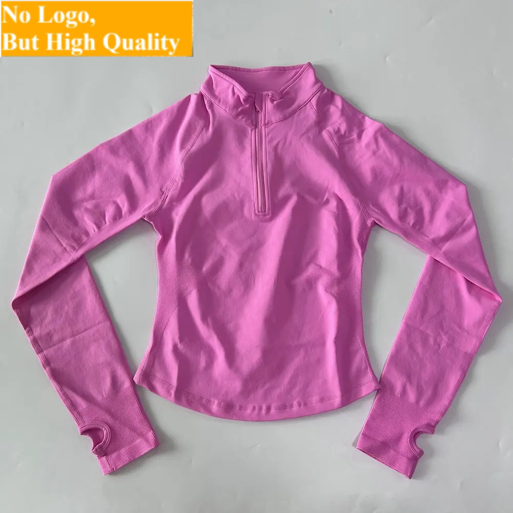 Jackets - Geen logo yoga-jas met halfritsshirt Dames
