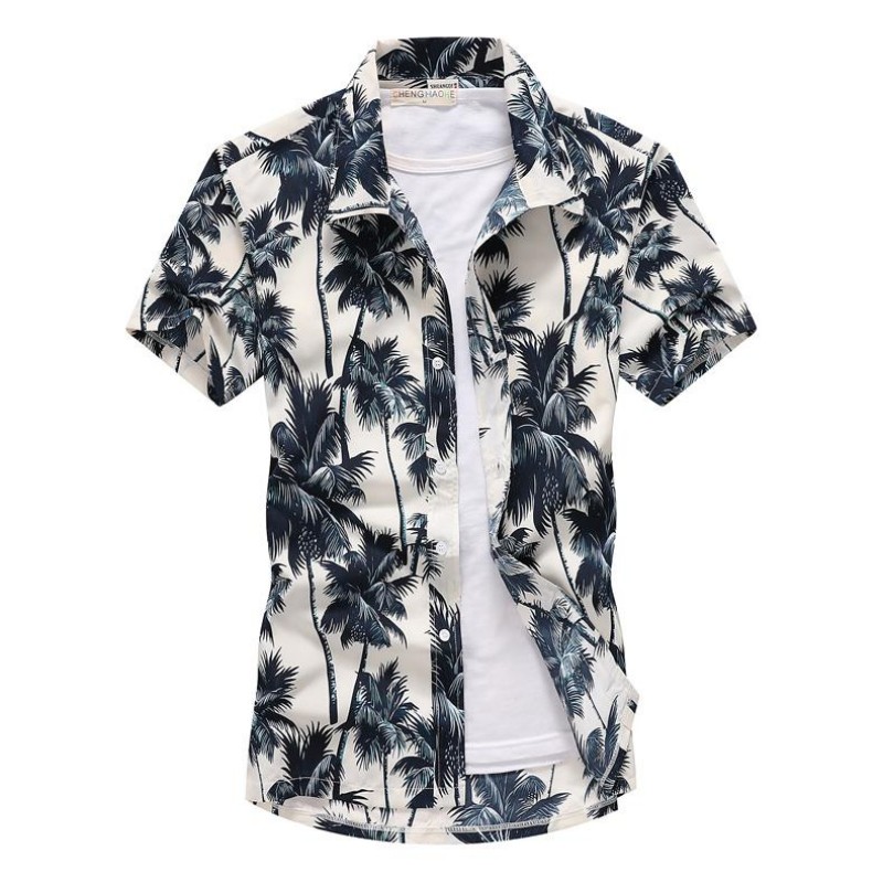 Zomer Heren Hawaiiaanse Casual - Vintage Hawaiian Floral Shirt recensie en prijs