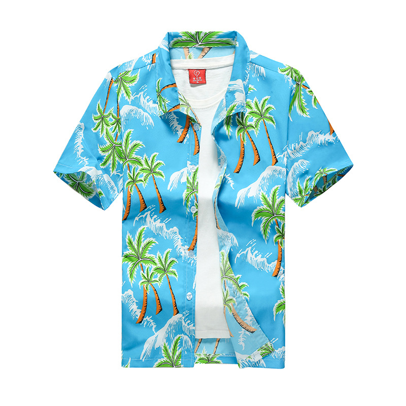 Zomer Heren Hawaiiaanse Casual - Vintage Hawaiian Floral Shirt recensie en prijs