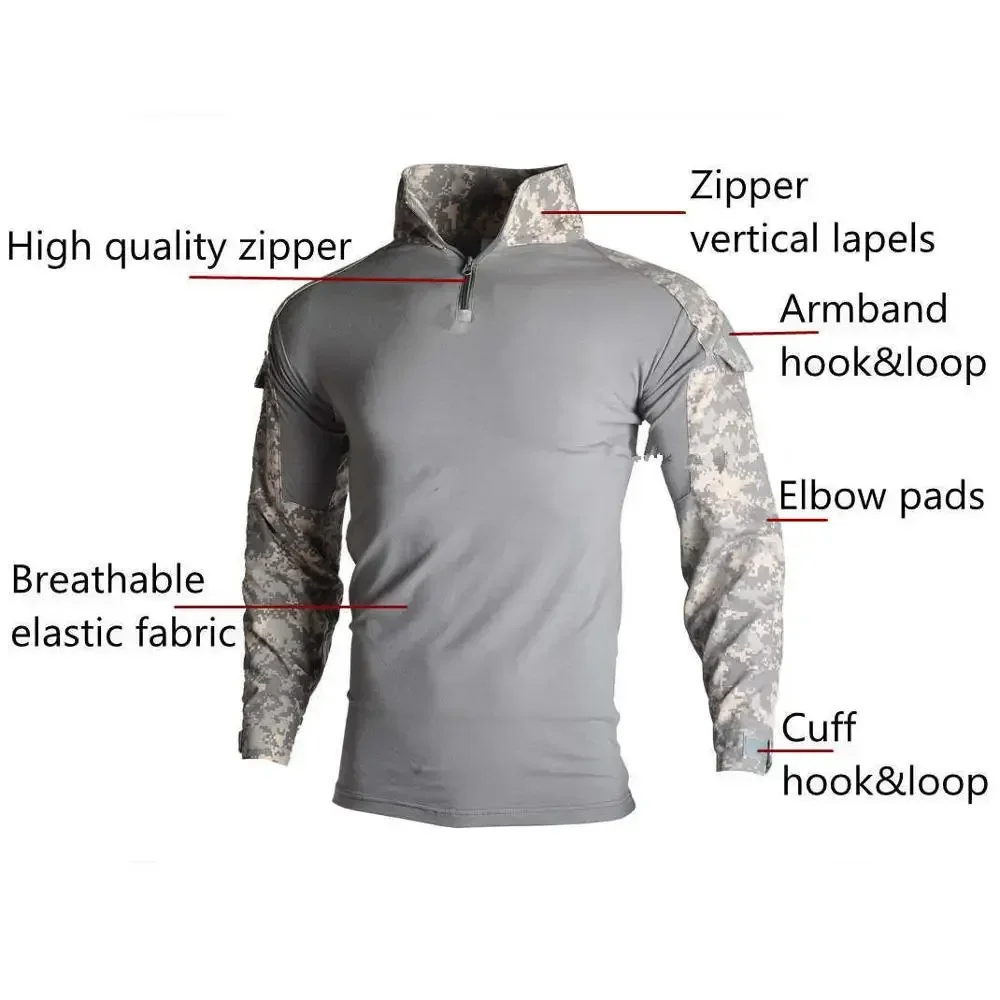 MC Outdoor Tactische Pakken Mu - Tactical Military Shirt Cargo recensie en prijs