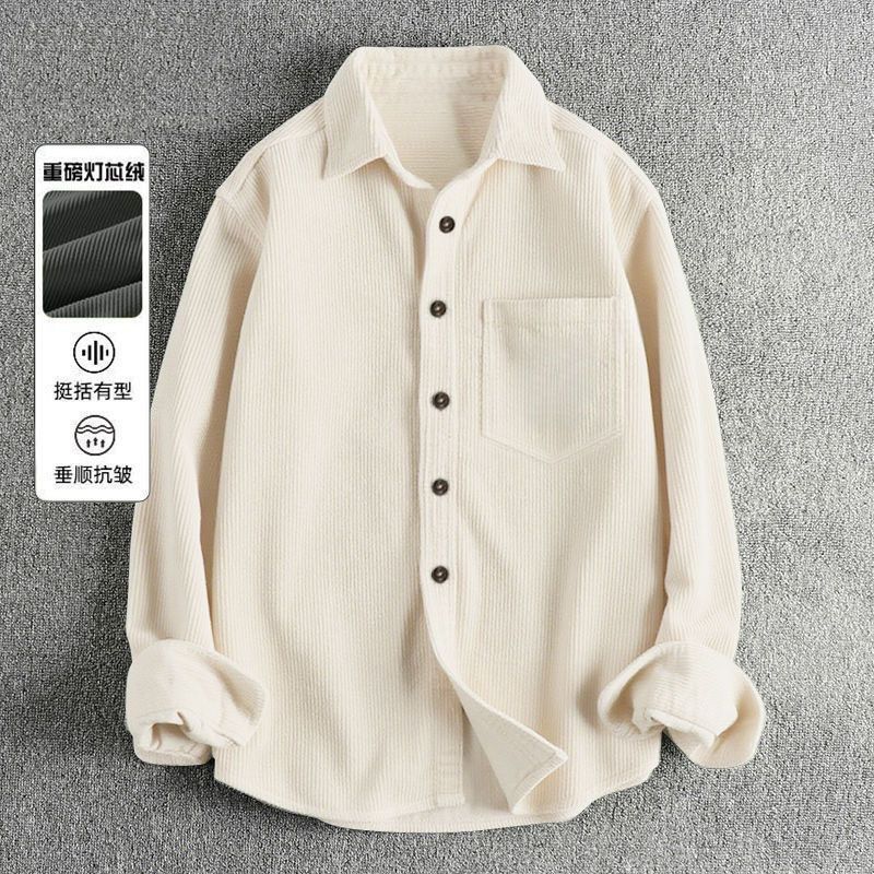 Herfst Heren Corduroy Overhemd - Corduroy Button Up Shirt Men recensie en prijs