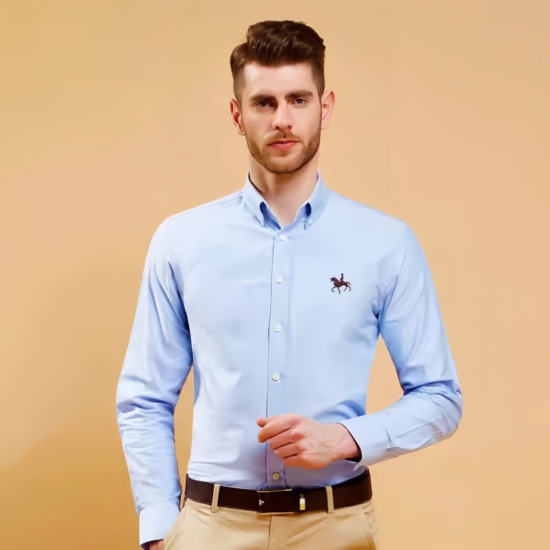 Nieuwe 100% Katoen Oxford Shir - Oxford Cotton Casual Shirt Business recensie en prijs