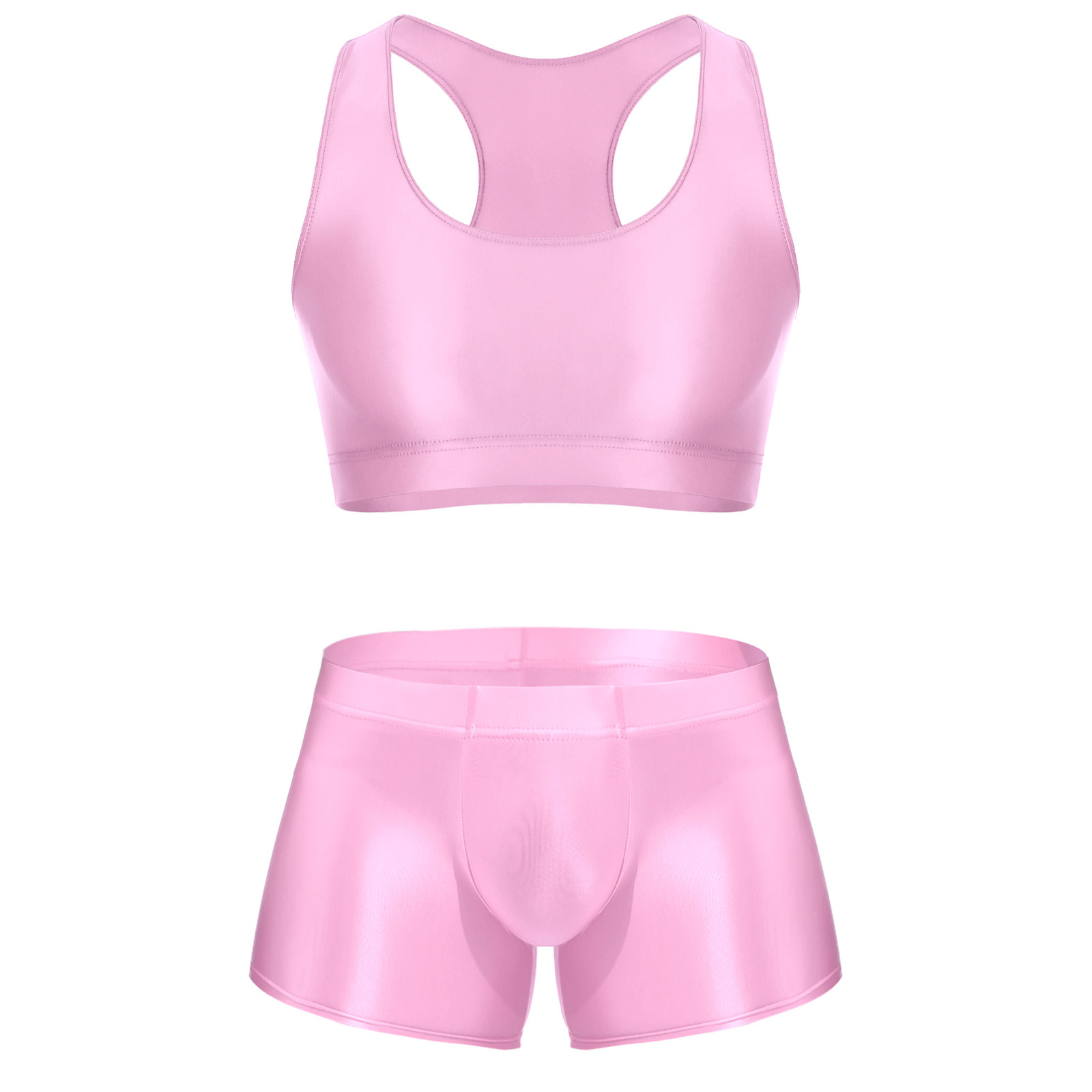 Heren Glanzende Rekbare Fitnes - Underwear recensie en prijs