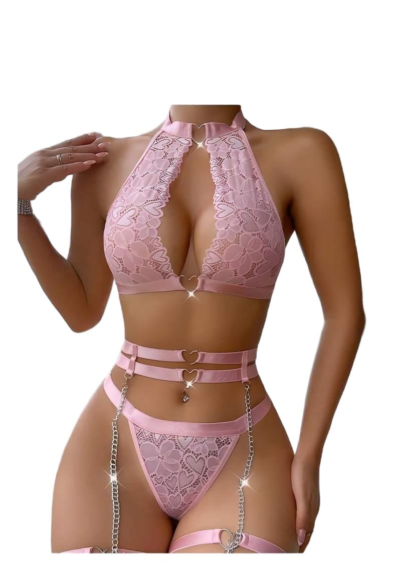 Sexy lingerie set push-up kant - Underwear recensie en prijs