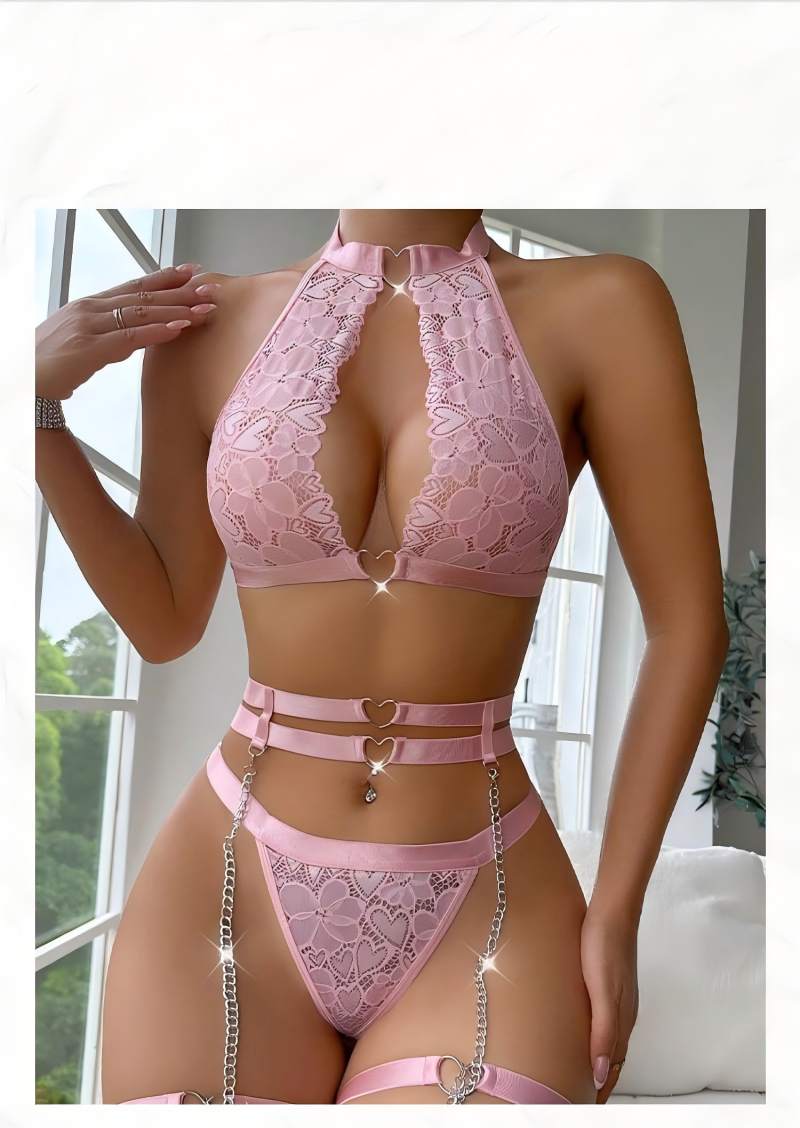 Sexy lingerie set push-up kant - Underwear recensie en prijs