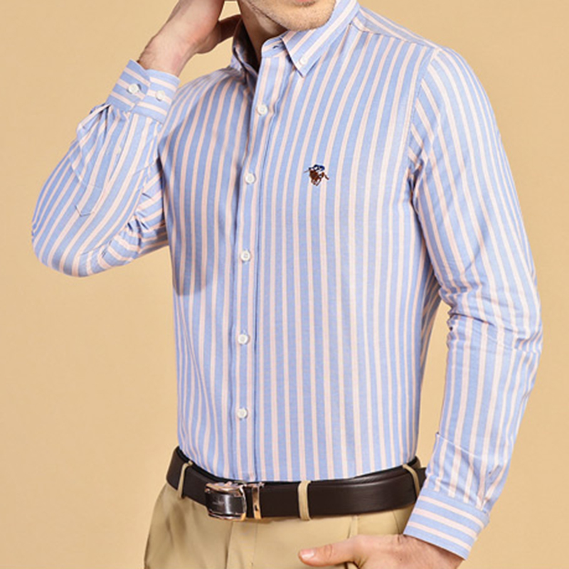 Nieuwe 100% katoenen smart cas - Oxford Cotton Casual Shirt Business recensie en prijs