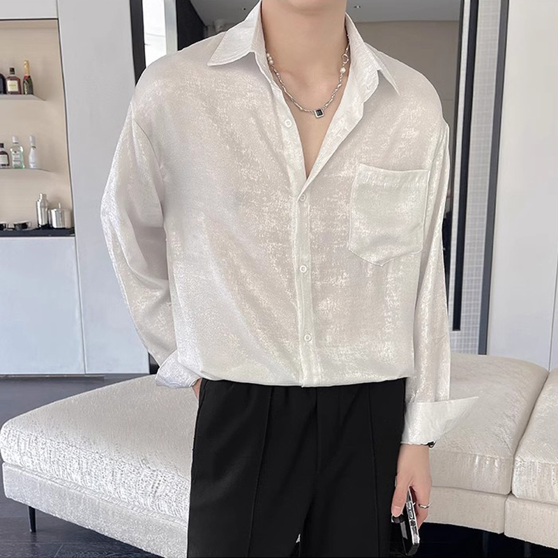 Sexy Zijde Satijn Shirts voor  - Mens Satin Silk Dress Shirt recensie en prijs