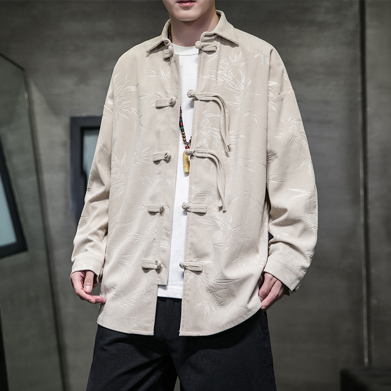 Retro corduroy overhemd voor h - Corduroy Button Up Shirt Men recensie en prijs