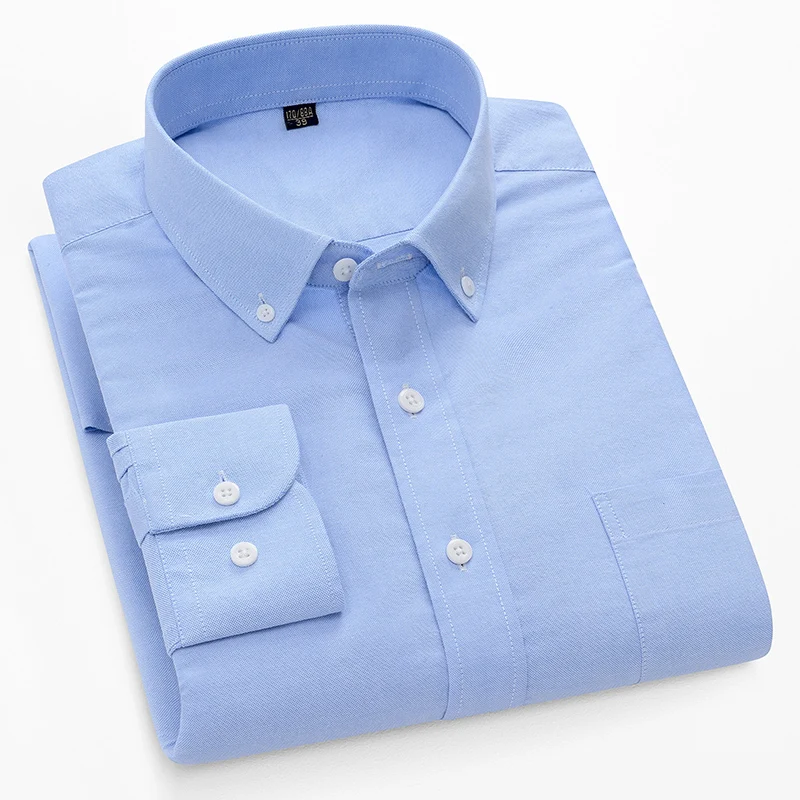 100% katoenen Oxford overhemde - Oxford Cotton Casual Shirt Business recensie en prijs