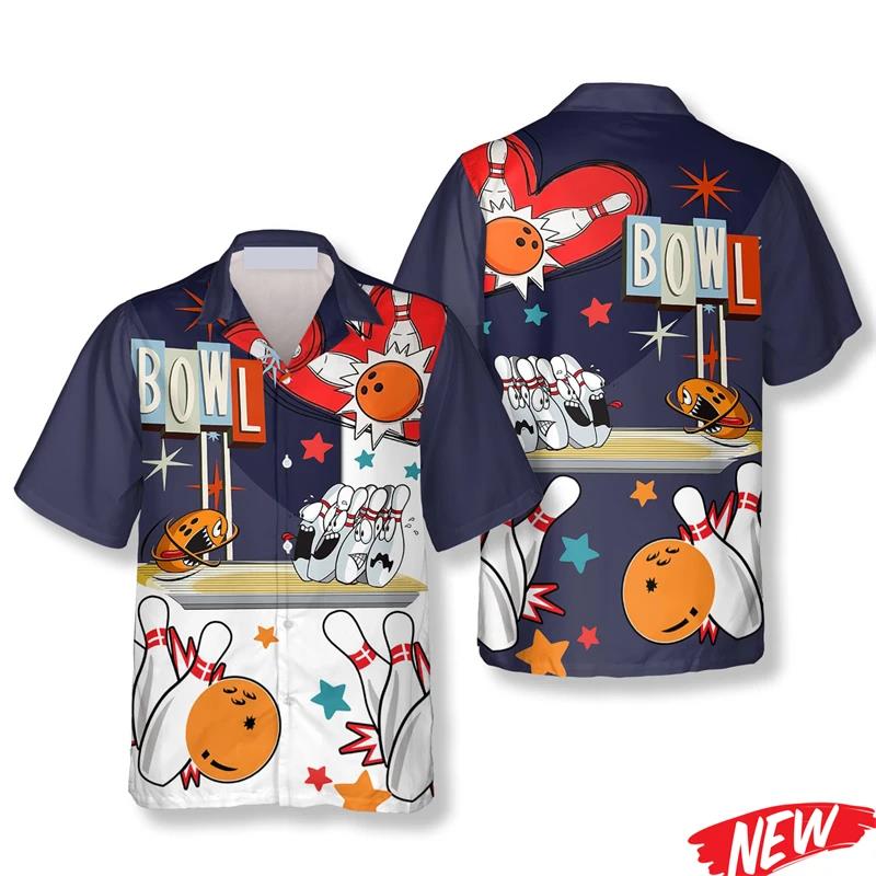Klassiek Hawaiiaans overhemd m - Short Sleeve Bowling Shirt Retro recensie en prijs