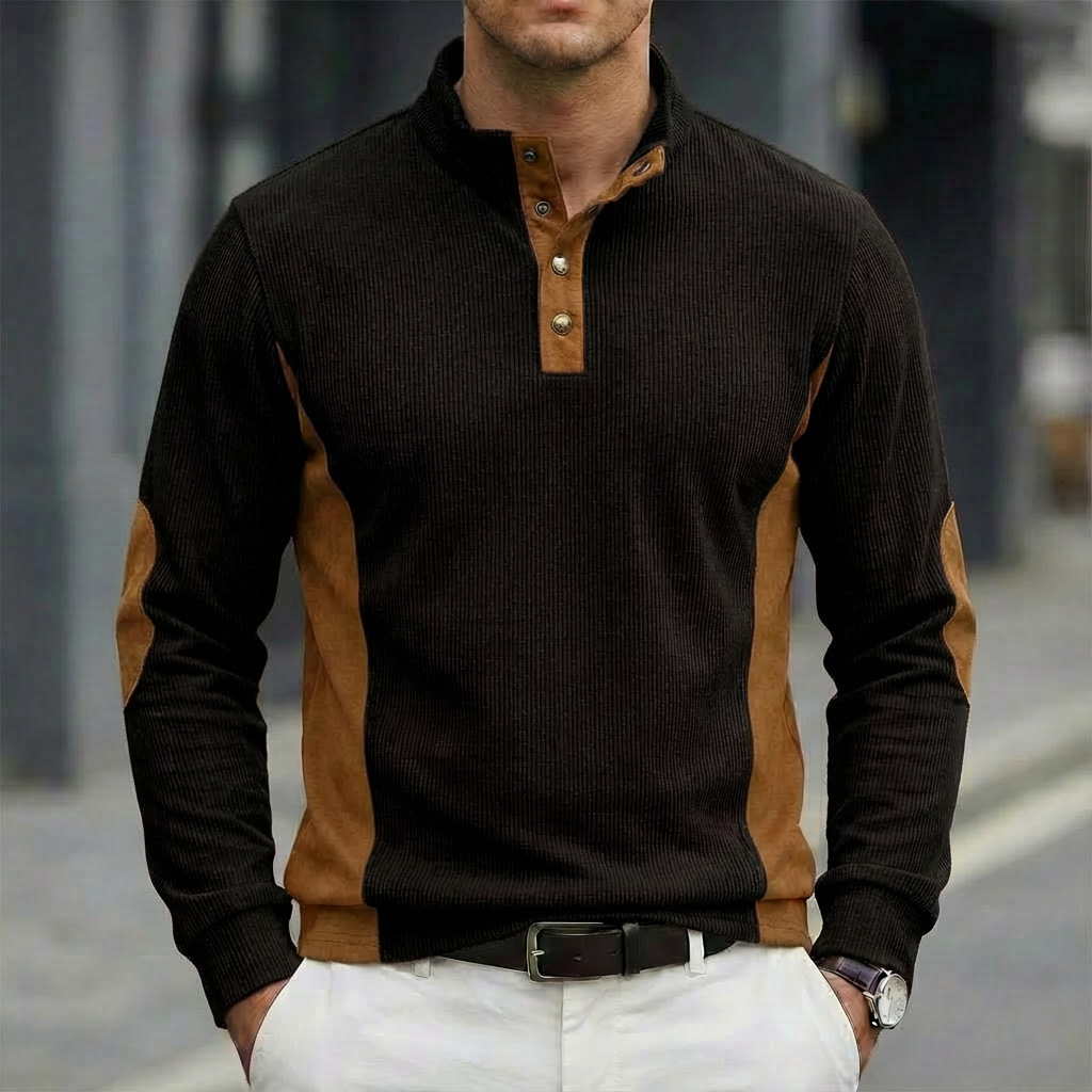 Trendy nieuw casual corduroy h - Corduroy Button Up Shirt Men recensie en prijs
