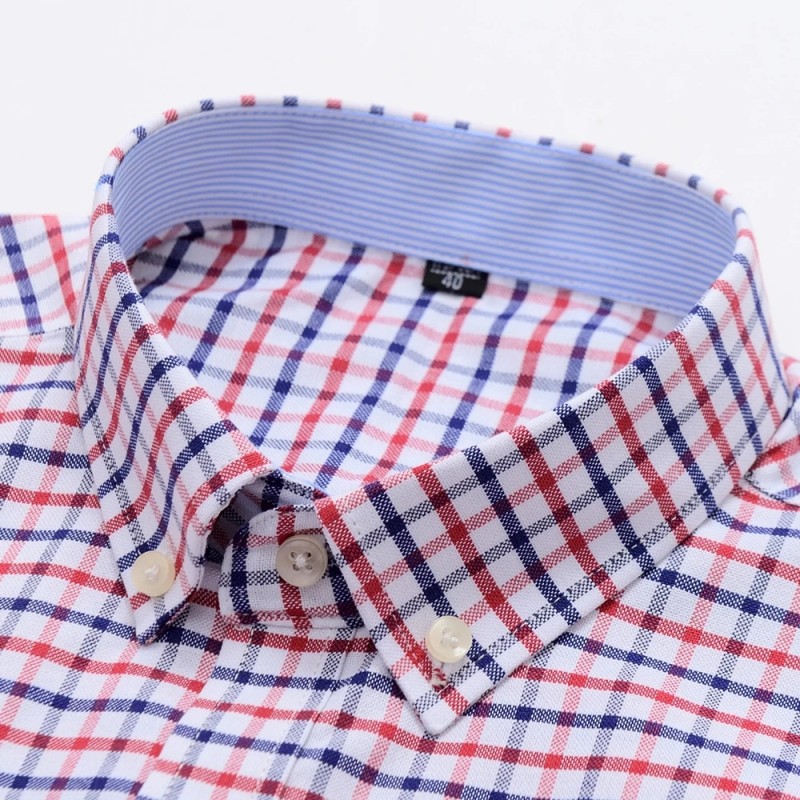 Zomer 100% katoenen Oxford-shi - Oxford Cotton Casual Shirt Business recensie en prijs