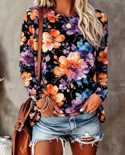 Dames T-shirt met bloemenprint - T-Shirts recensie en prijs