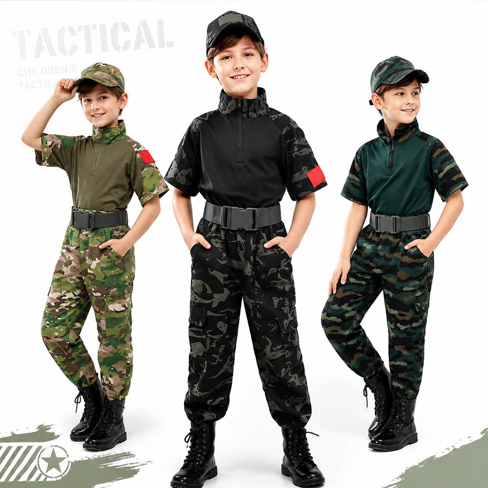 Kinderen camouflage tactisch k - Tactical Military Shirt Cargo recensie en prijs