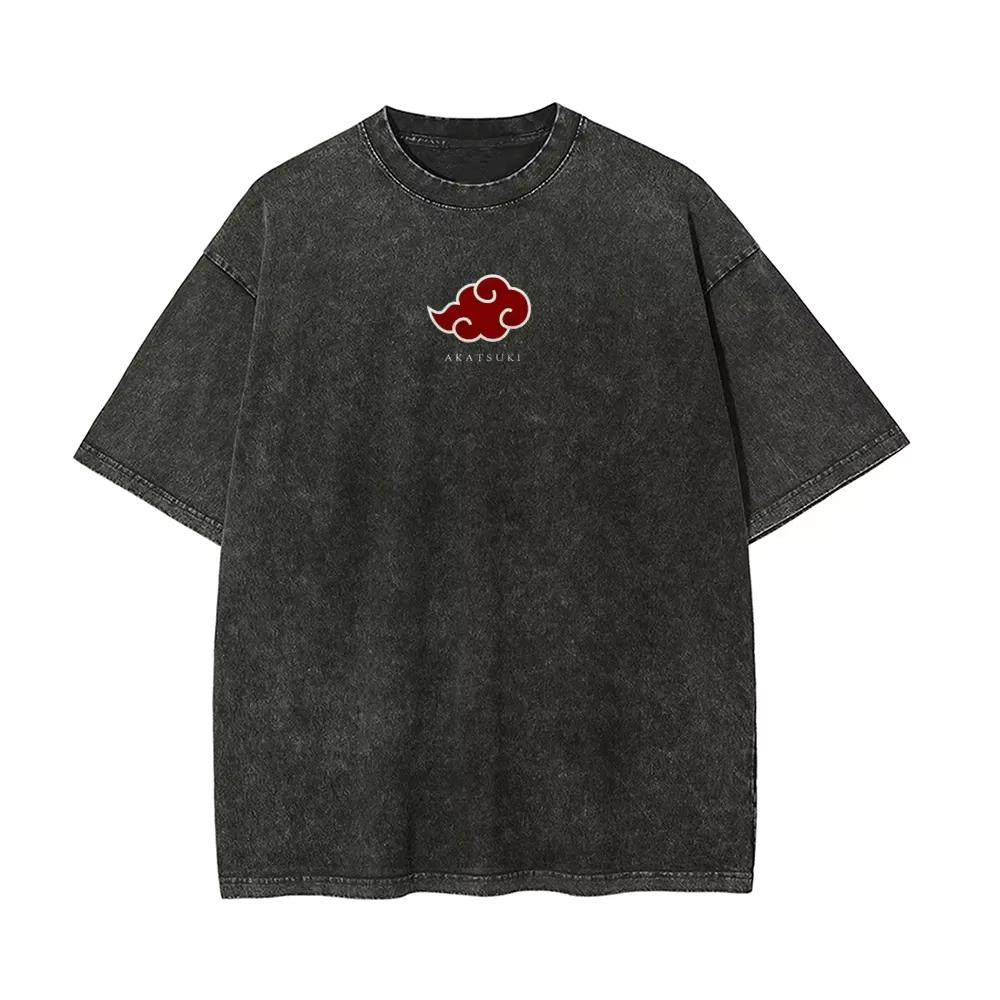 NIEUWE Naruto Itachi Uchiha T- - Acid Wash Vintage Graphic T Shirt recensie en prijs