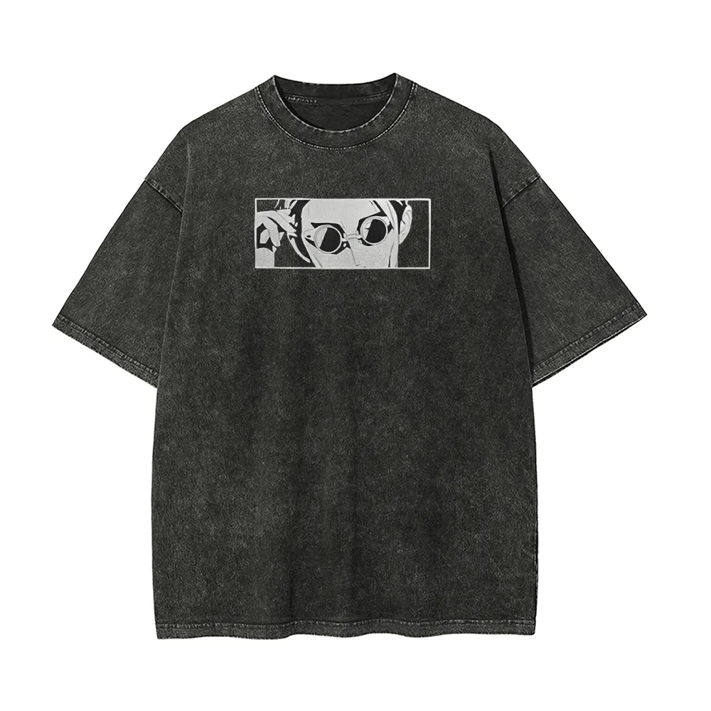 Kento Nanami T-shirt Jujutsu K - Acid Wash Vintage Graphic T Shirt recensie en prijs