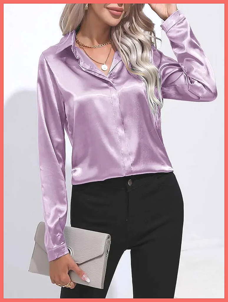 Zomerjurk van satijn voor dame - Shirts recensie en prijs