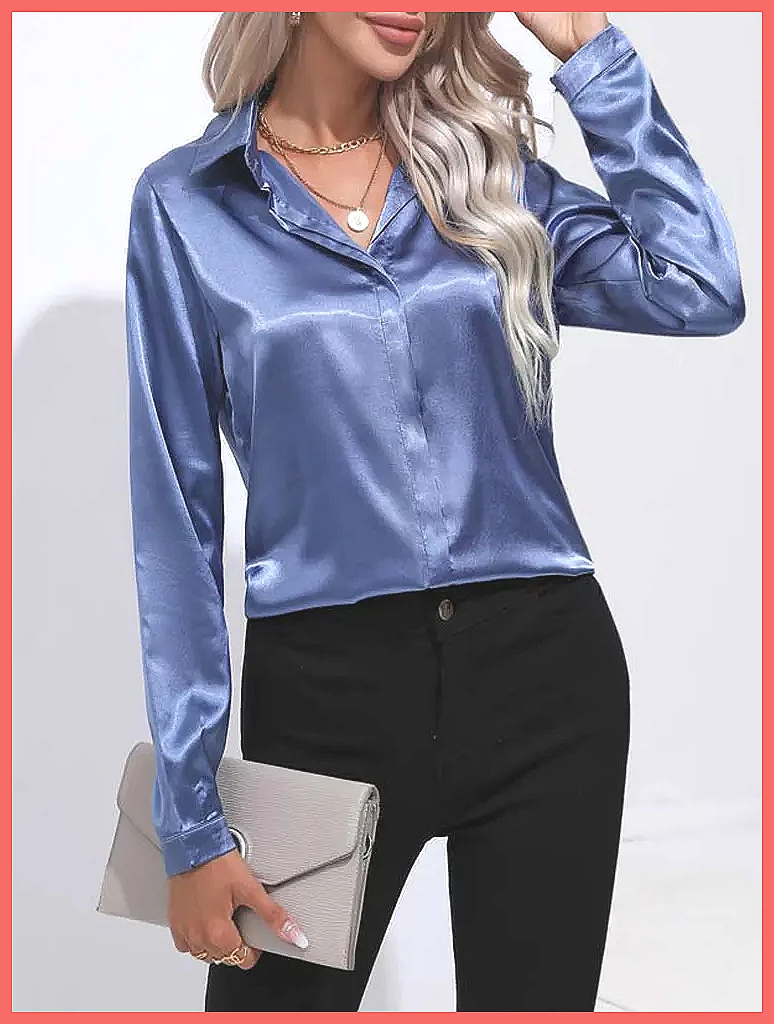 Zomerjurk van satijn voor dame - Shirts recensie en prijs