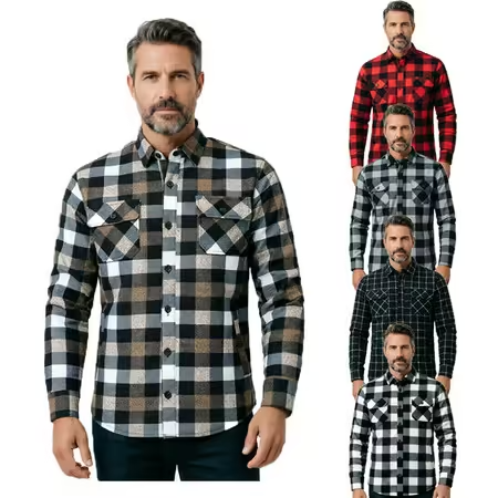 2026 Herfst en winter, Amerika - Flannel Plaid Shirt Heavy Weight recensie en prijs