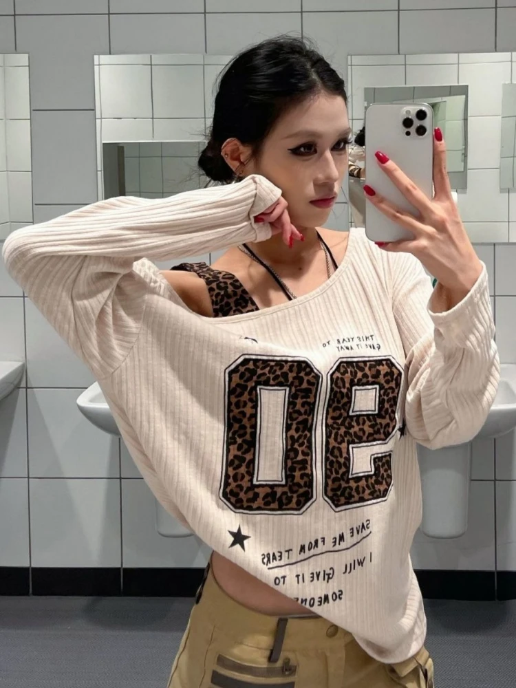 Y2K patchwork T-shirt met luip - T-Shirts recensie en prijs