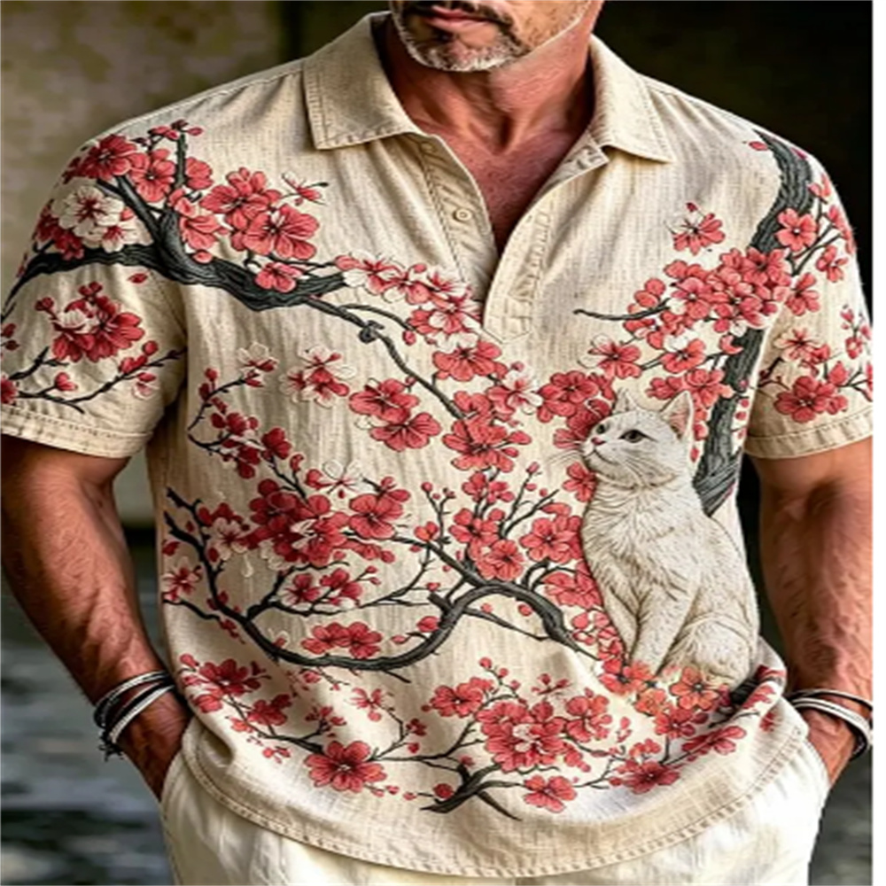 Herenshirt met korte mouwen, v - Vintage Hawaiian Floral Shirt recensie en prijs