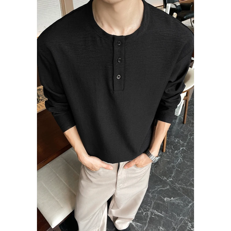 Casual herenhemd van imitatiel - Mens Linen Shirt Long Sleeve recensie en prijs