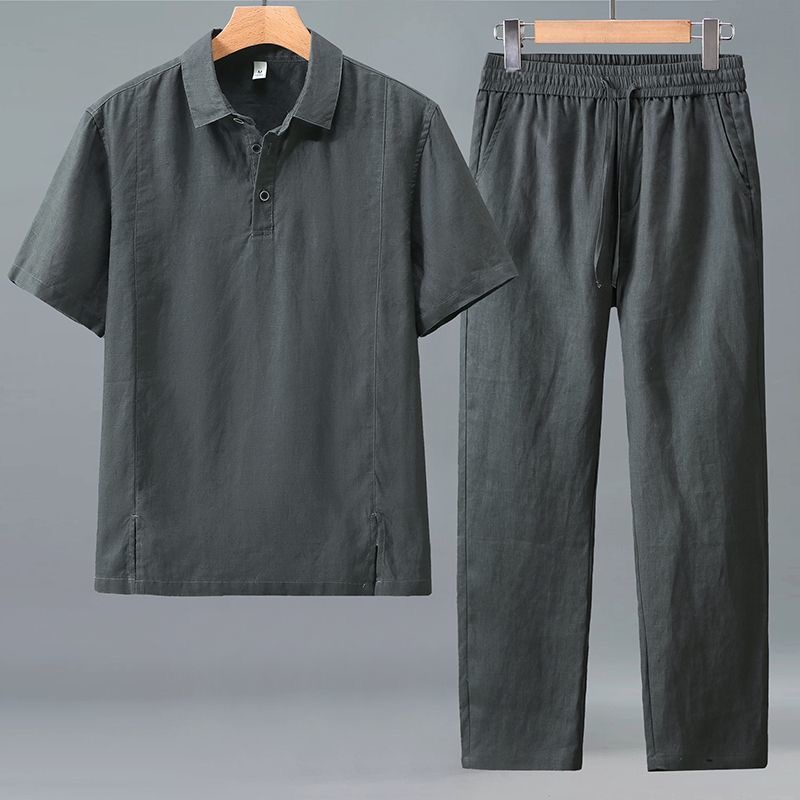 Lente/Zomer Mode Retro Sport T - Mens Linen Shirt Long Sleeve recensie en prijs