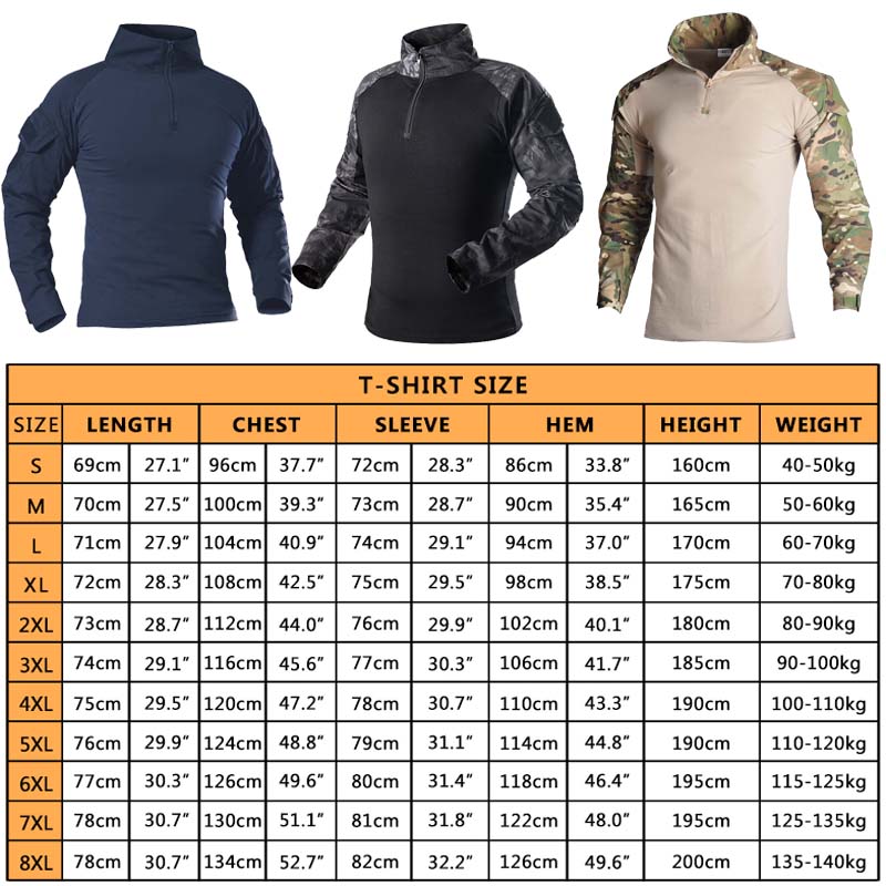 Combat Shirts Camo Cargo Sport - Tactical Military Shirt Cargo recensie en prijs