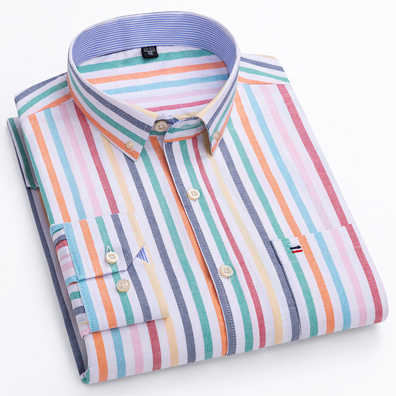 2024 Mode Mannen Werken Busine - Oxford Cotton Casual Shirt Business recensie en prijs