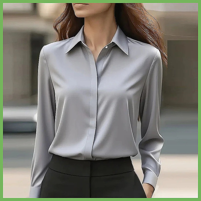 Nieuwe dames blouse met lange  - Shirts recensie en prijs