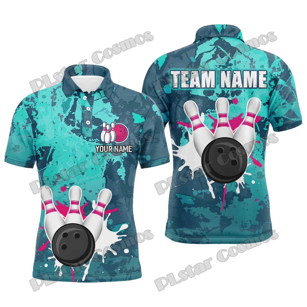Retro Bowling Water Milk Multi - Short Sleeve Bowling Shirt Retro recensie en prijs