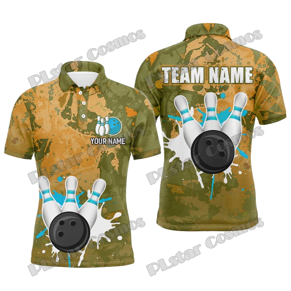 Retro Bowling Water Milk Multi - Short Sleeve Bowling Shirt Retro recensie en prijs