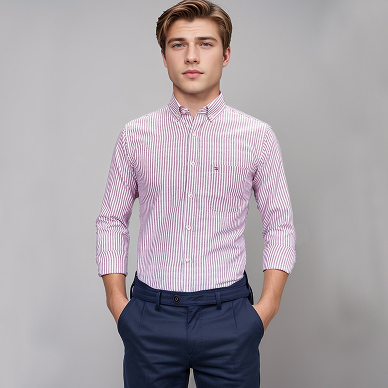 Heren overhemd van 100% katoen - Oxford Cotton Casual Shirt Business recensie en prijs