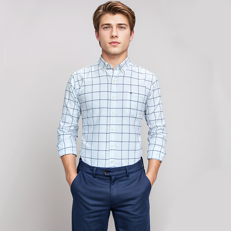 Heren overhemd van 100% katoen - Oxford Cotton Casual Shirt Business recensie en prijs