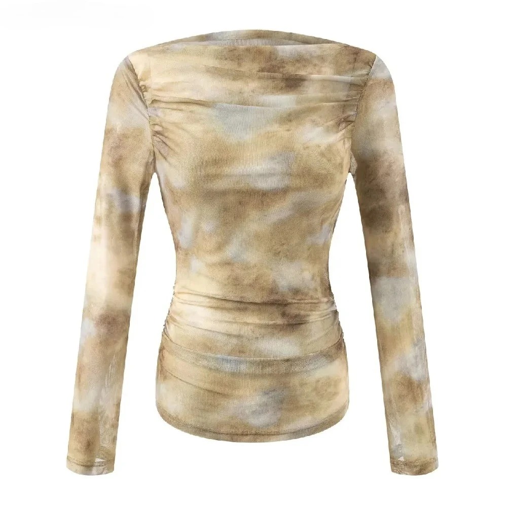 2025 Sexy Tie-Dye Print Gerimp - T-Shirts recensie en prijs