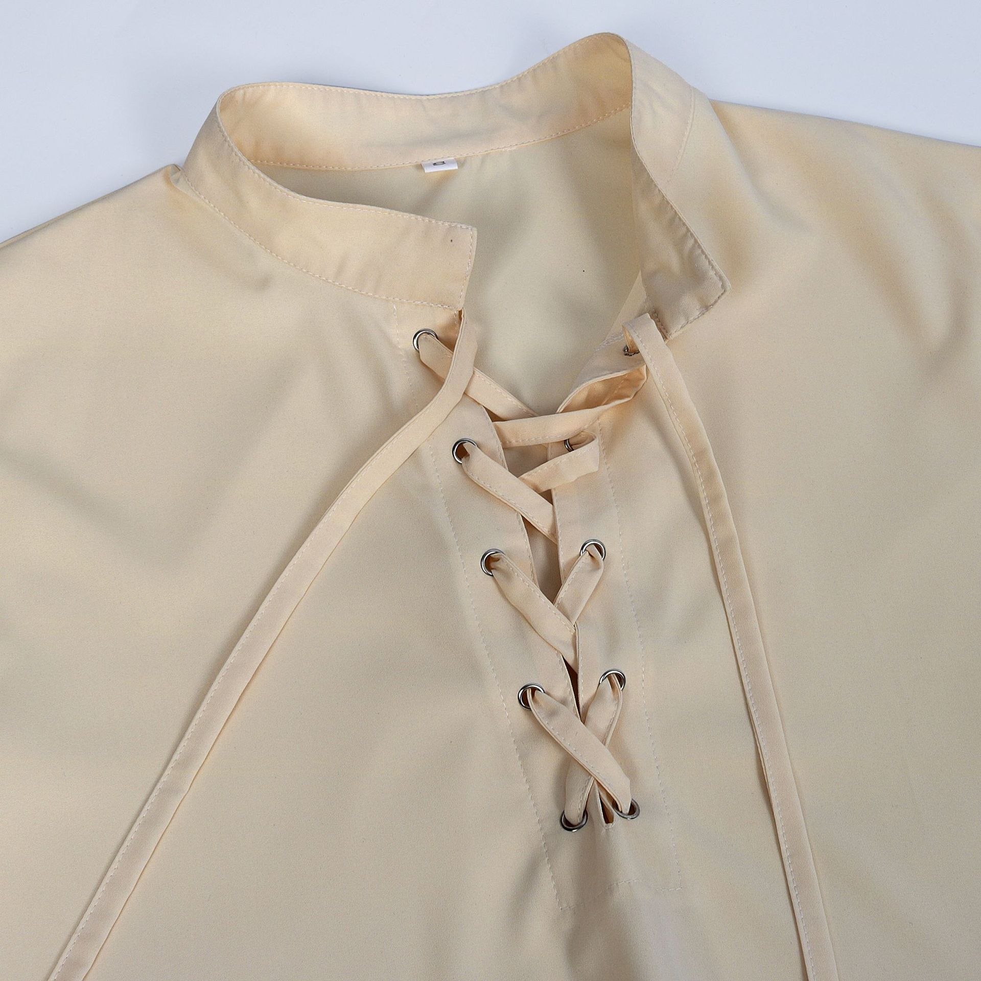 Middeleeuws renaissance LARP-s - Medieval Gothic Lace Up Pirate Shirt recensie en prijs