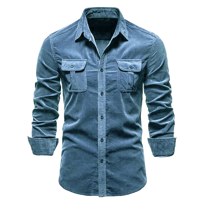 Nieuw corduroy overhemd voor h - Corduroy Button Up Shirt Men recensie en prijs