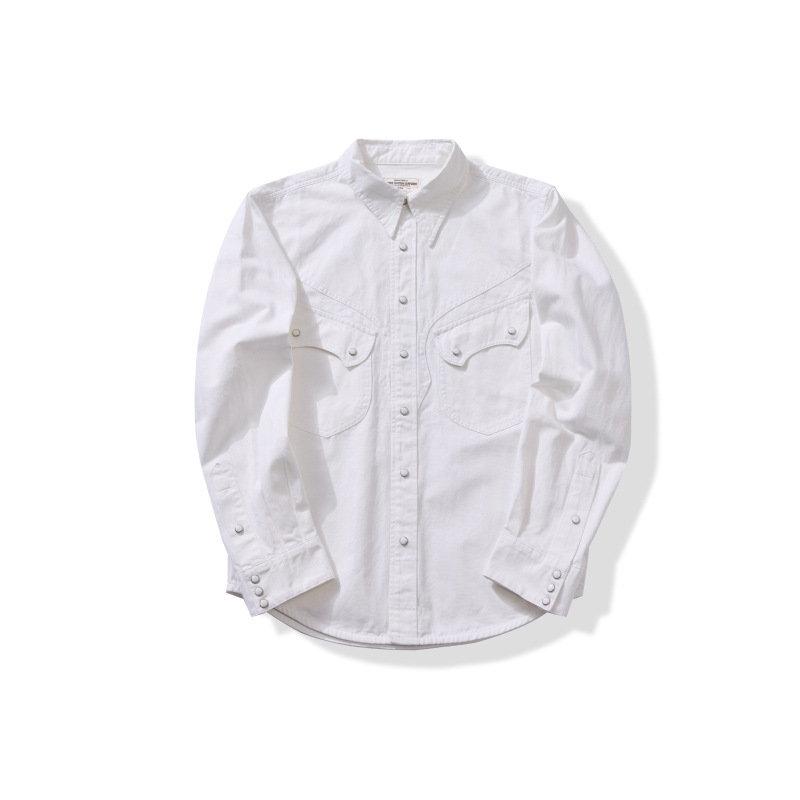 American Vintage Pearl Snap We - Mens Western Denim Pearl Snap Shirt recensie en prijs