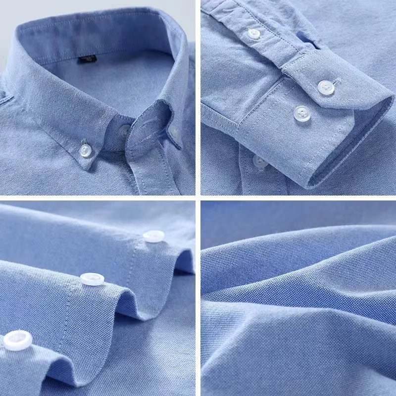 S-6XL Oxford-shirts voor heren - Oxford Cotton Casual Shirt Business recensie en prijs