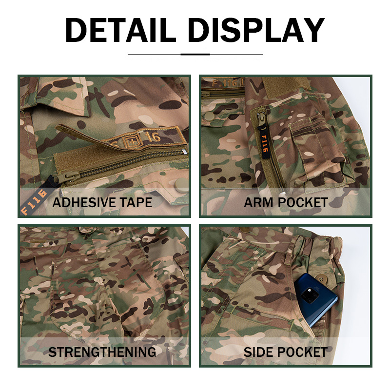 Lynjacye F116 Uniform Tactisch - Tactical Military Shirt Cargo recensie en prijs