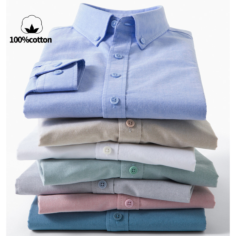 Herenshirt van 100% katoen Oxf - Mandarin Collar Formal Shirt Slim Fit recensie en prijs