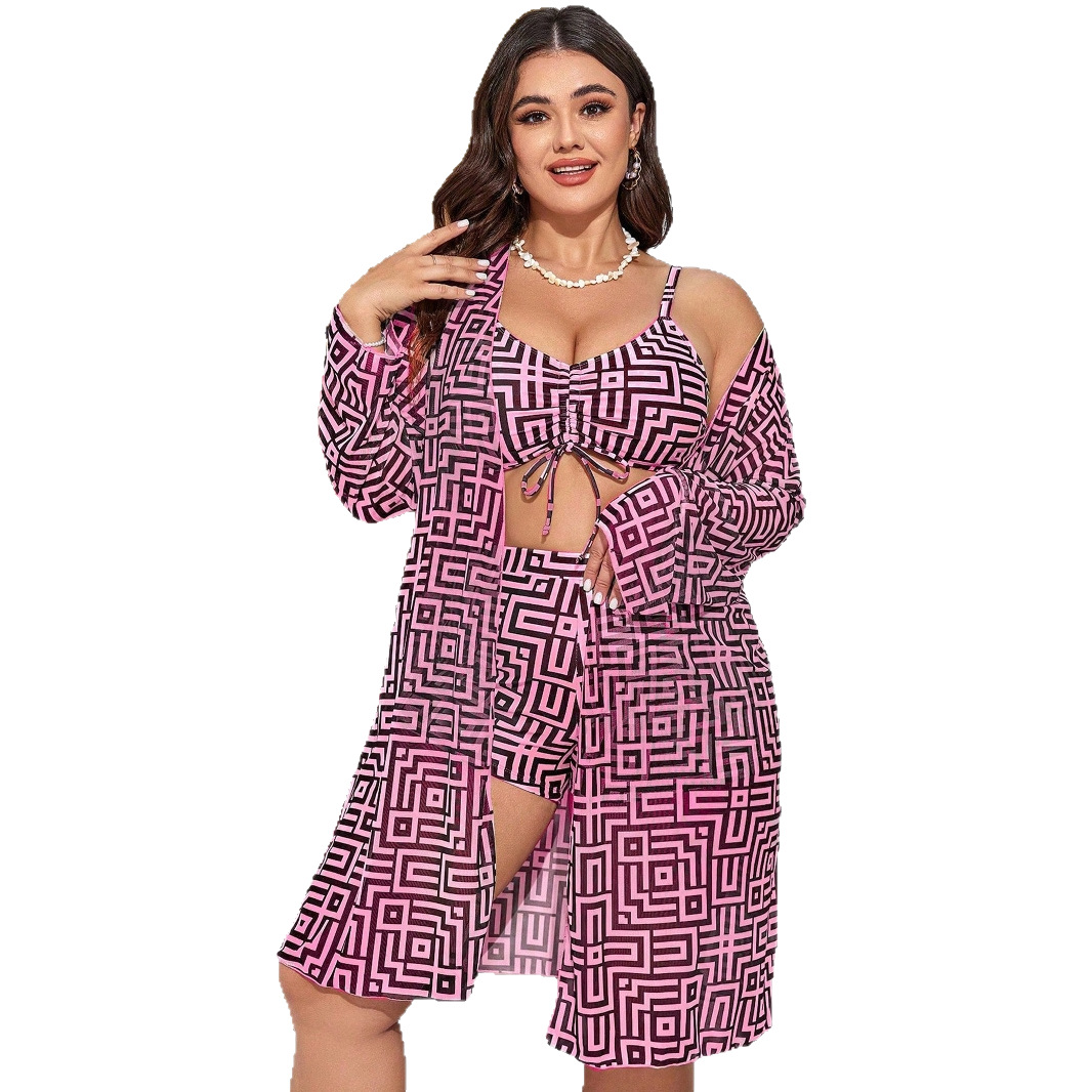 Plus Size 3-delig badpak met g - Shorts recensie en prijs