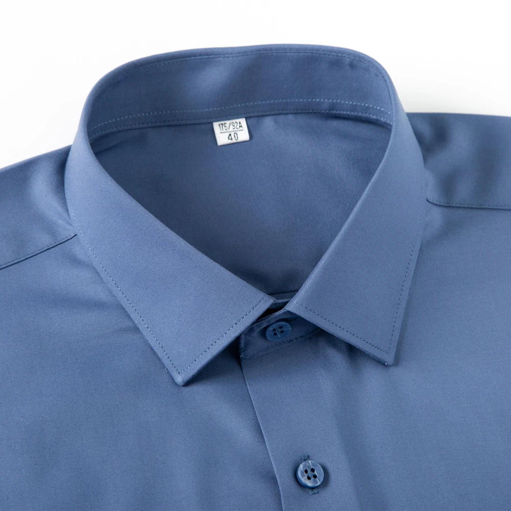 Zacht satijnen overhemd voor h - Breathable Bamboo Fiber Shirt Non Iron recensie en prijs
