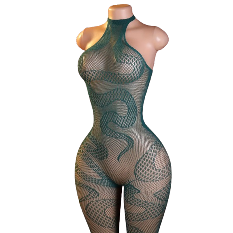 1-delig sexy slangenprint body - Underwear recensie en prijs