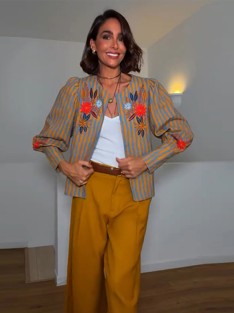 2026 Vroege herfst gestreept b - Jackets recensie en prijs
