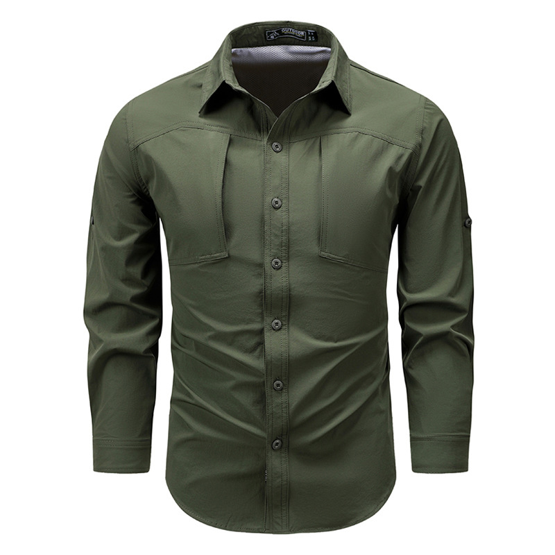 Lente Herfst Heren Cargo-shirt - Tactical Military Shirt Cargo recensie en prijs